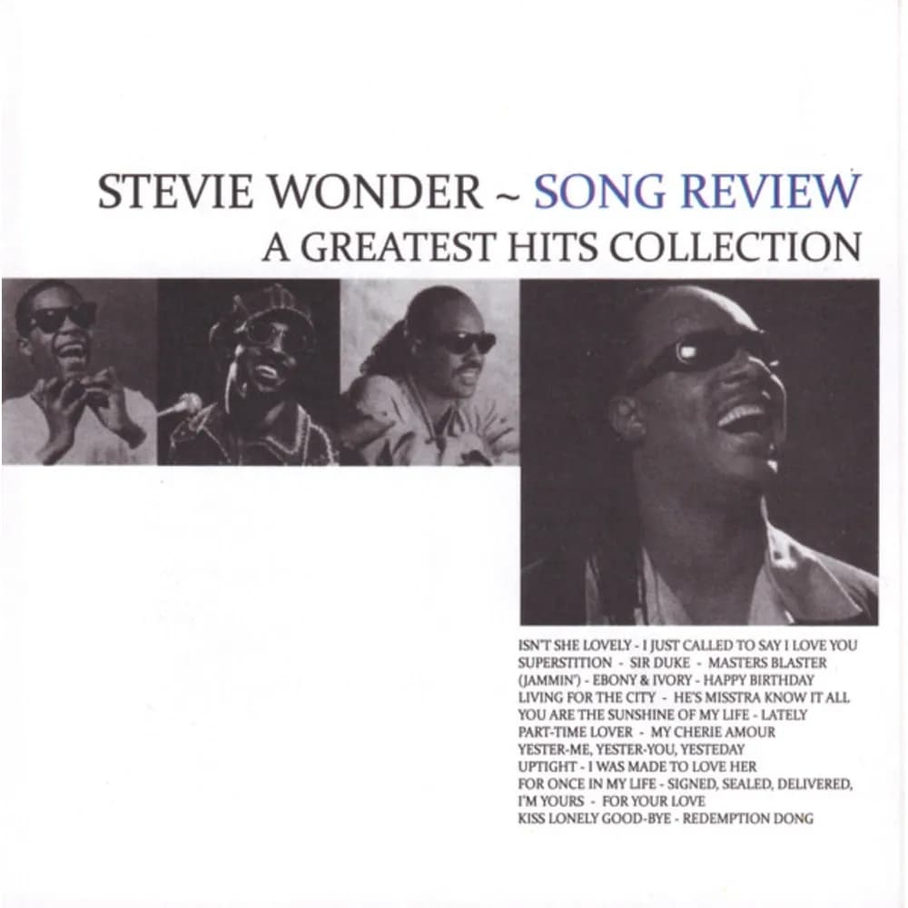 Stevie Wonder - Song Review (A Greatest Hits Collection) (CD) - Miniatura 1 en LEMM DJ Store