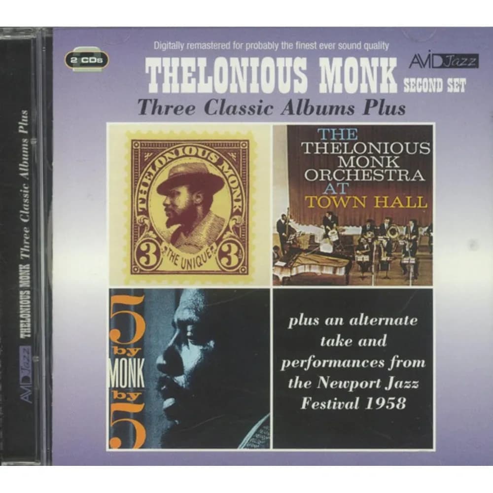 Thelonious Monk - Three Classic Albums Plus - Second Set (CD Doble (2CD)) - Miniatura 1 en LEMM DJ Store