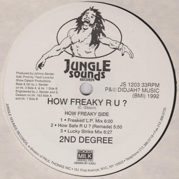 2ND Degree – How Freaky R U? (Vinilo usado VG+) - Miniatura 1 en LEMM DJ Store