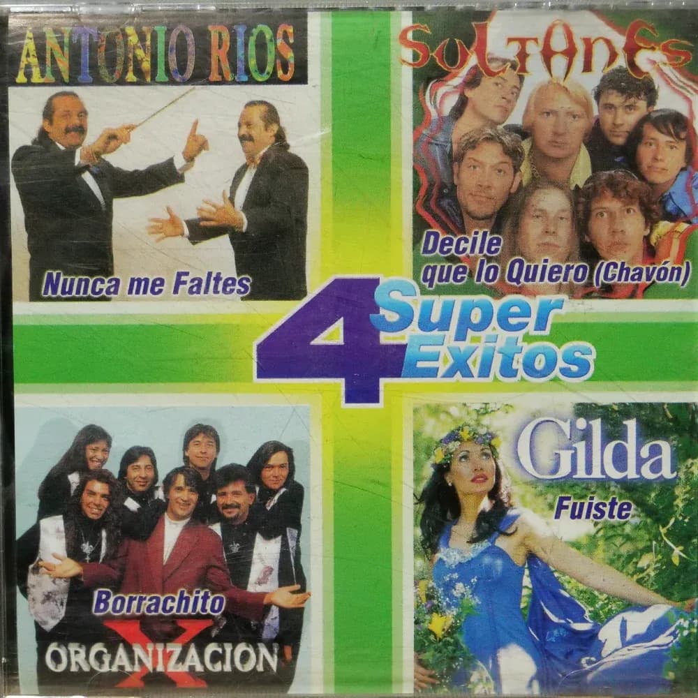 4 Super Éxitos (CD Compilado Usado VG+) - Miniatura 1 en LEMM DJ Store