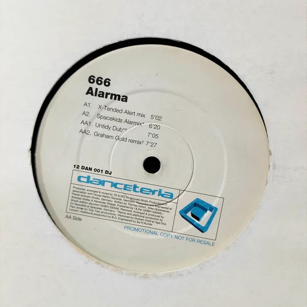 666 – Alarma (Vinilo usado VG+) - Miniatura 1 en LEMM DJ Store