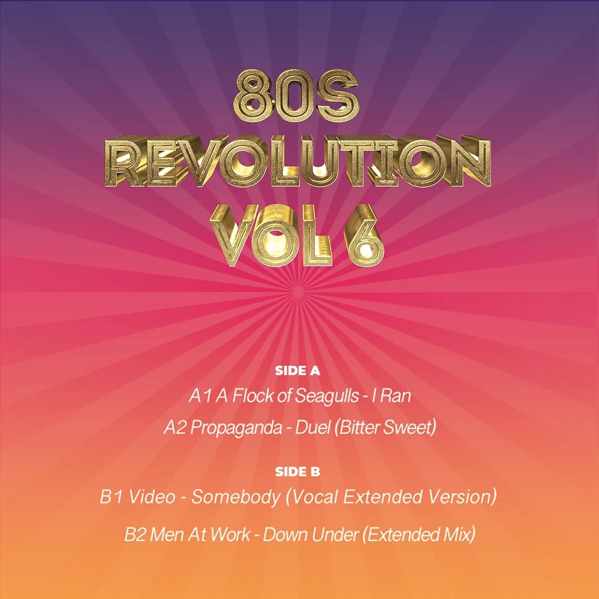 80s Revolution Vol 6 Vinilo Edición Limitada - Miniatura 2 en LEMM DJ Store