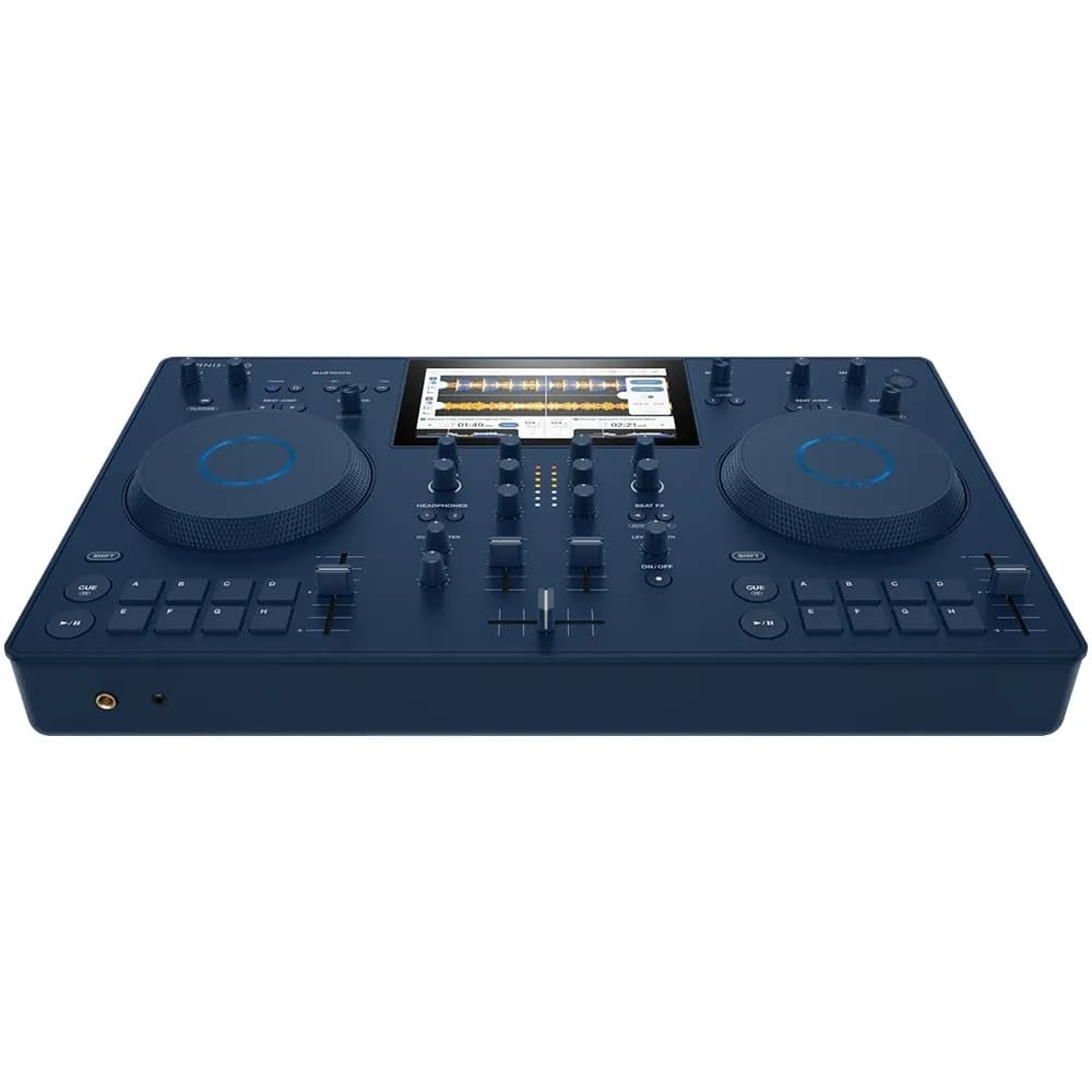AlphaTheta OMNIS-DUO Indigo — Sistema DJ Todo en Uno Portátil - Miniatura 4 en LEMM DJ Store