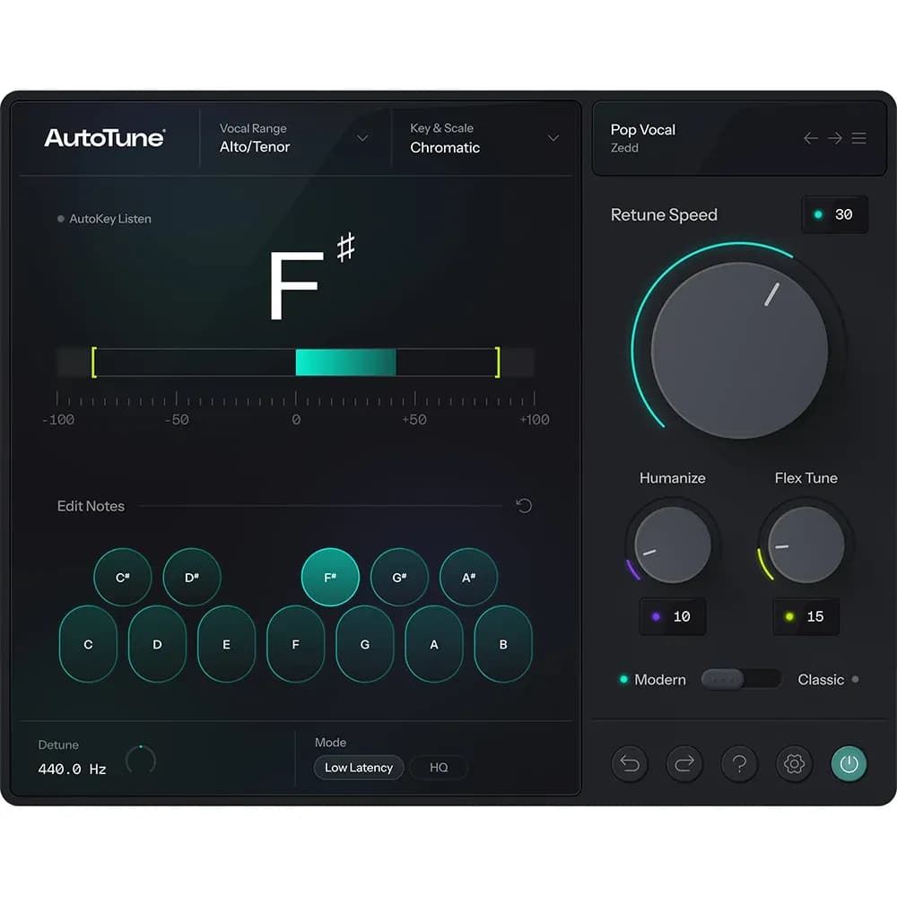 Antares AutoTune 2026 – Plug-in de Corrección de Pitch Vocal (Descarga Digital) - Miniatura 1 en LEMM DJ Store