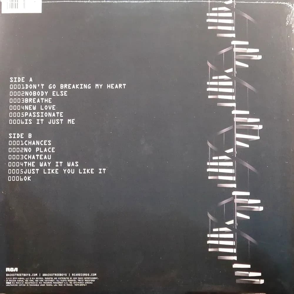 Backstreet Boys - DNA (Vinilo LP nuevo) - Miniatura 2 en LEMM DJ Store