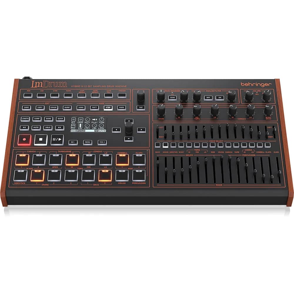 Behringer LM Drum – Hybrid Sampling Drum Machine - Miniatura 2 en LEMM DJ Store