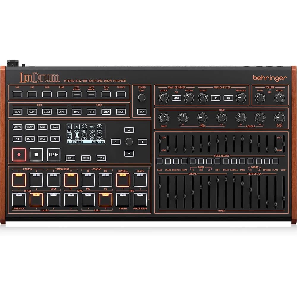 Behringer LM Drum – Hybrid Sampling Drum Machine - Miniatura 3 en LEMM DJ Store
