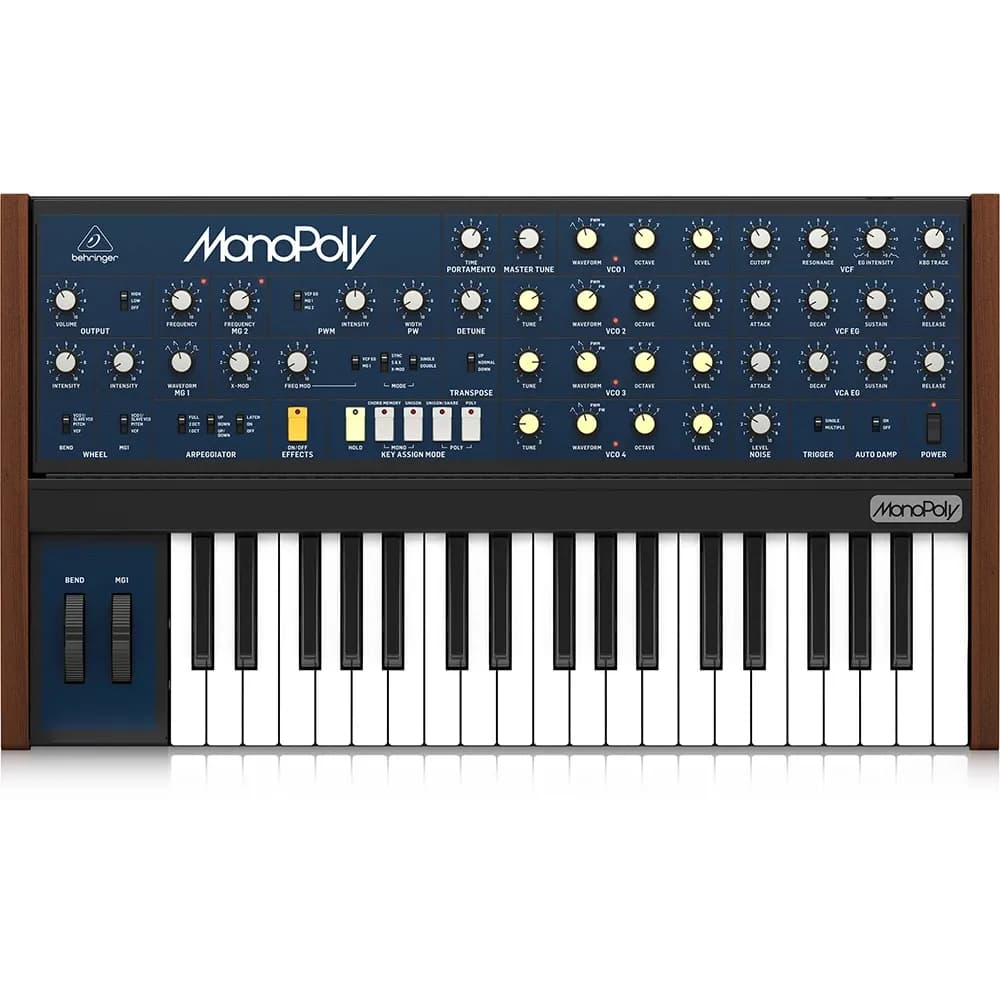 Behringer MonoPoly Sintetizador Analógico 4 Voces - Miniatura 3 en LEMM DJ Store