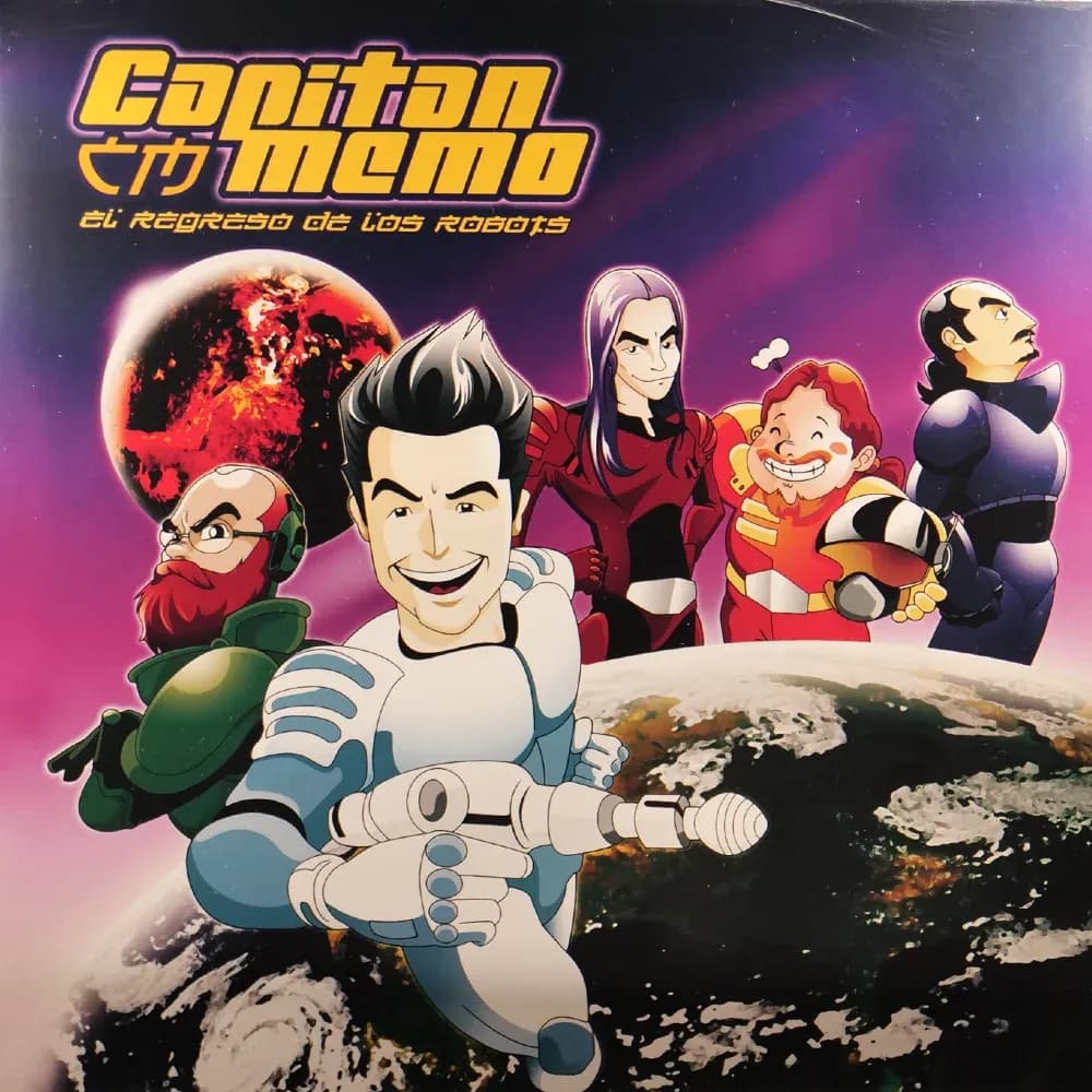 Capitán Memo - El Regreso de los Robots (Vinilo LP nuevo) - Miniatura 1 en LEMM DJ Store