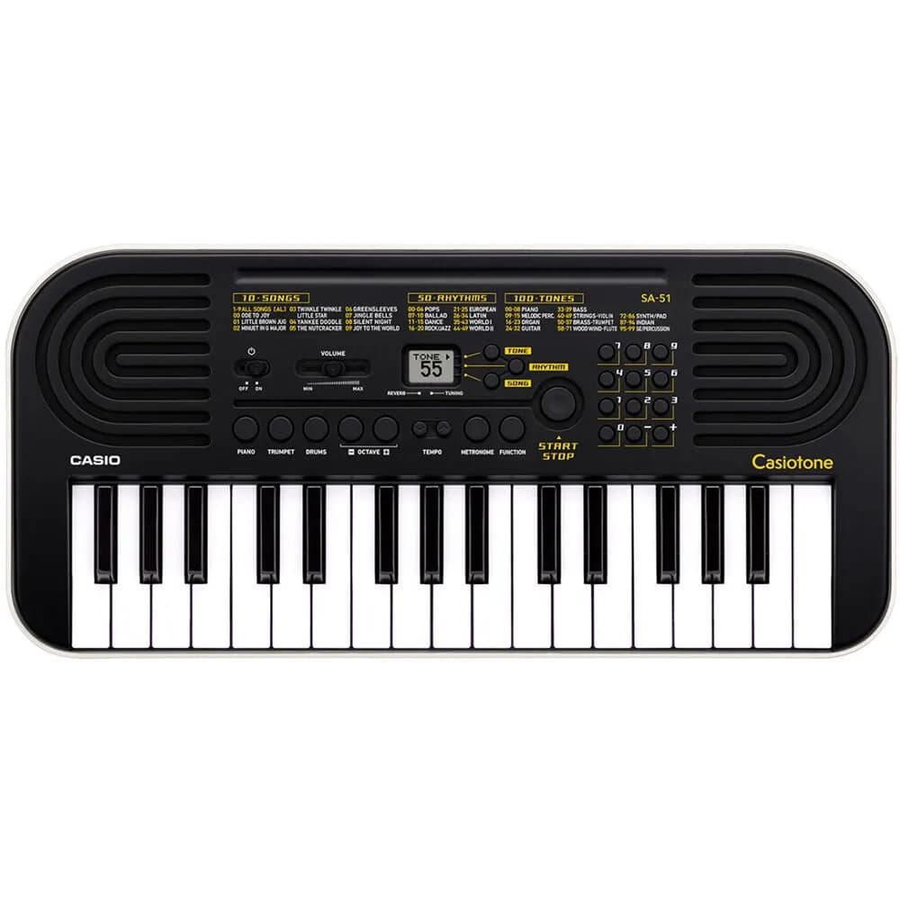 Casio SA-51 – Teclado Infantil 32 Teclas con 100 Tonos y 50 Ritmos - Miniatura 2 en LEMM DJ Store