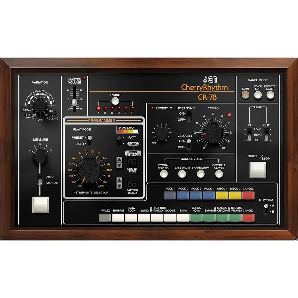 Cherry Audio CR-78 – Plug-in Batería Virtual Drum Machine (Descarga Digital) - Miniatura 1 en LEMM DJ Store