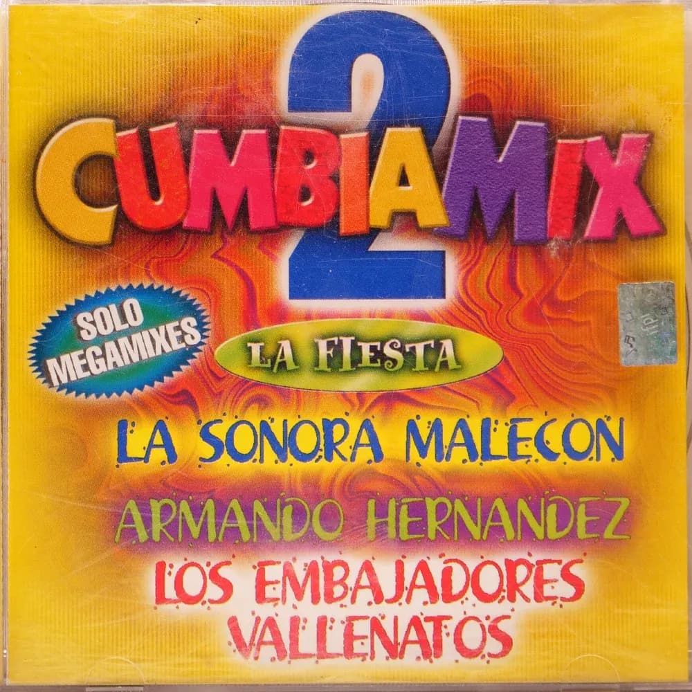 Cumbia Mix 2 – La Fiesta (CD Compilado usado VG+) - Miniatura 1 en LEMM DJ Store