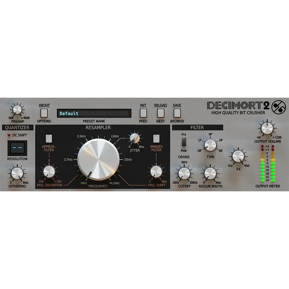 D16 Group Decimort 2 – Plug-in Bit Crusher para Producción Musical (Descarga Digital) - Miniatura 1 en LEMM DJ Store
