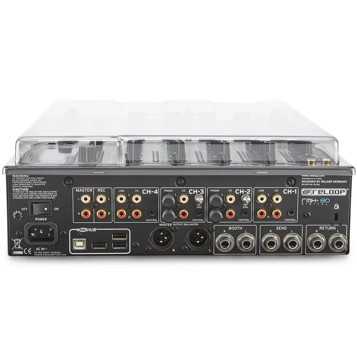 Decksaver – Tapa Protectora Reloop RMX-90 / RMX-80 / RMX-60 - Miniatura 2 en LEMM DJ Store