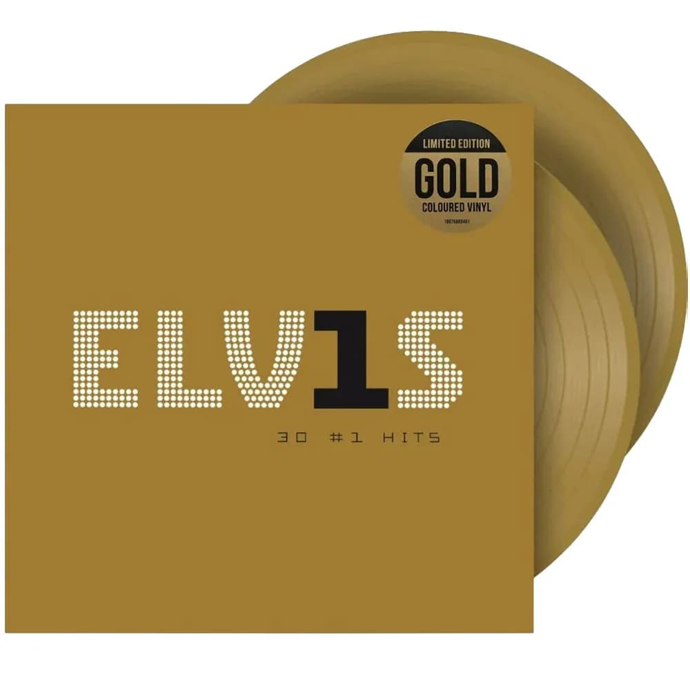 Elvis Presley - ELV1S 30 #1 Hits (Vinilo Doble 2LP Gold Color Dorado nuevo) - Miniatura 1 en LEMM DJ Store