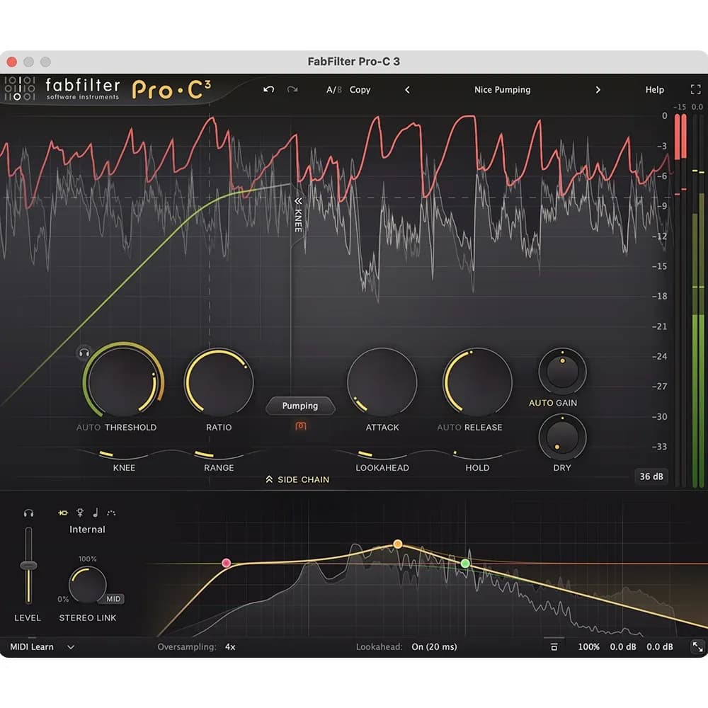 FabFilter Pro-C 3 – Plug-in Compresor para Producción Musical (Descarga Digital) - Miniatura 1 en LEMM DJ Store
