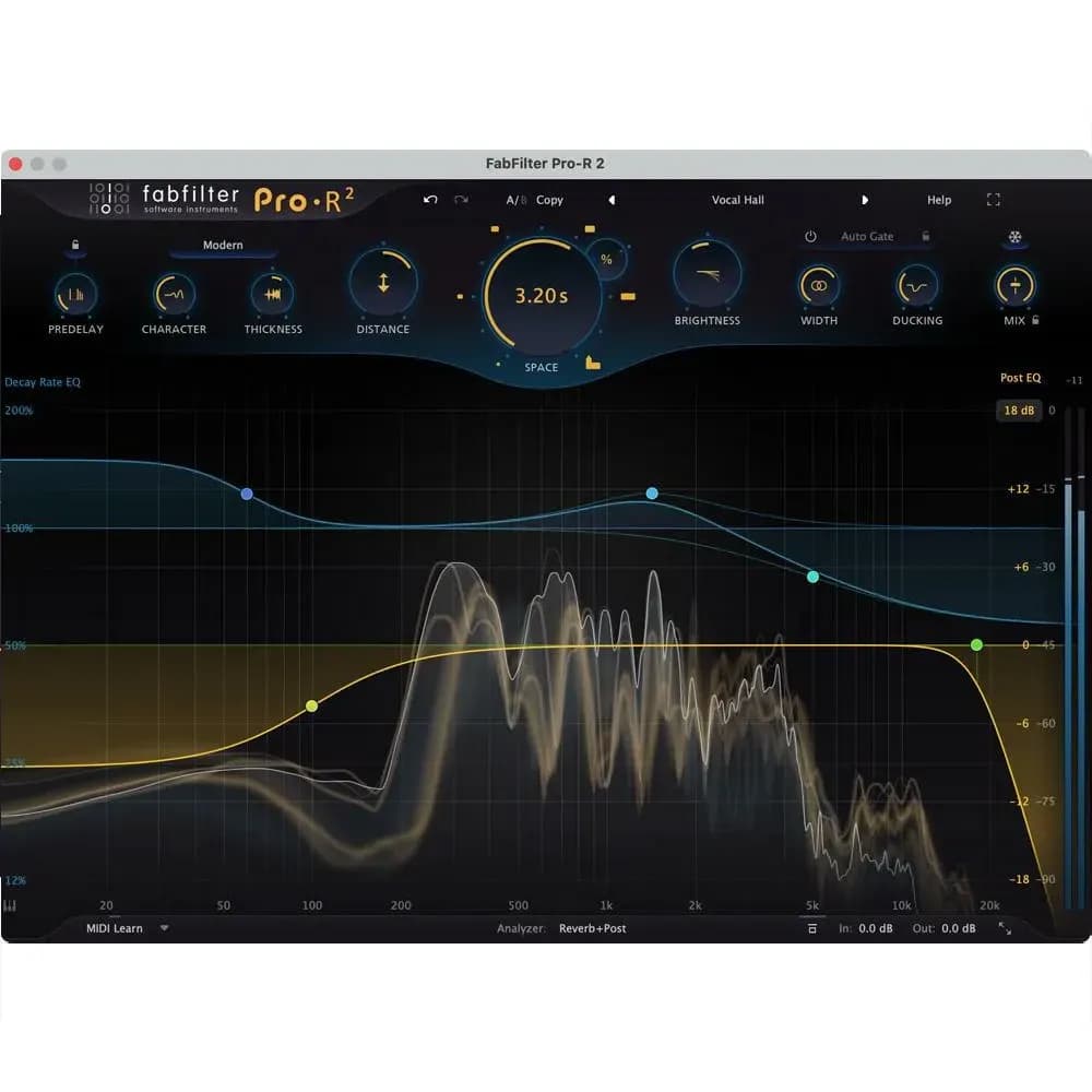 FabFilter Pro-R 2 – Plug-in de Reverb para Producción Musical (Descarga Digital) - Miniatura 1 en LEMM DJ Store