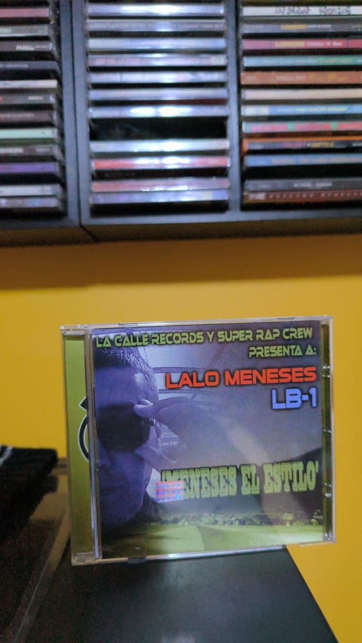 Lalo Meneses (LB-1) – Meneses El Estilo (CD Álbum nuevo) - Imagen 1