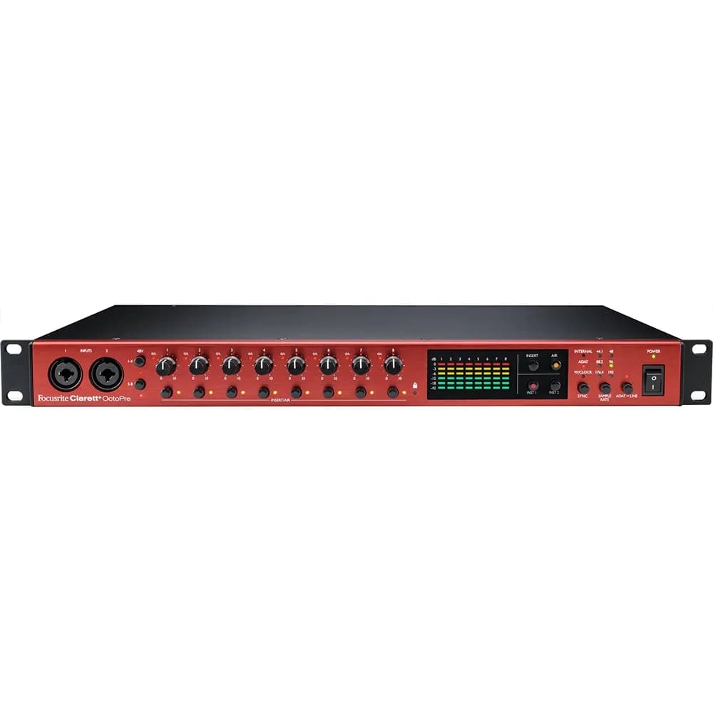 Focusrite Clarett OctoPre — Preamplificador ADAT 8 Canales - Miniatura 2 en LEMM DJ Store