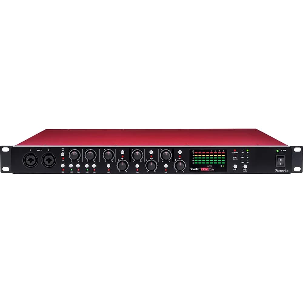 Focusrite Scarlett OctoPre — Preamplificador de 8 Micrófonos - Miniatura 1 en LEMM DJ Store