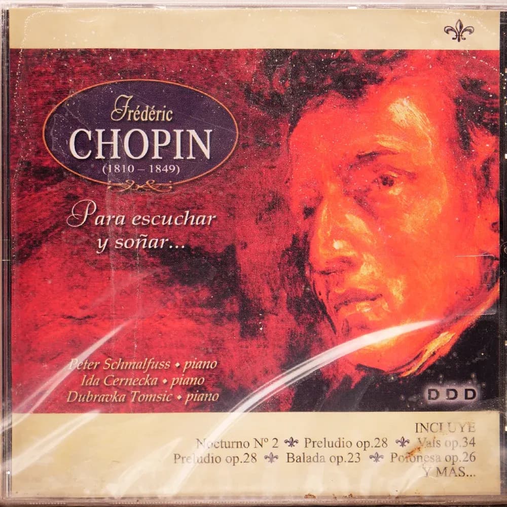 Frédéric Chopin – Para escuchar y soñar (CD Álbum nuevo) - Miniatura 1 en LEMM DJ Store