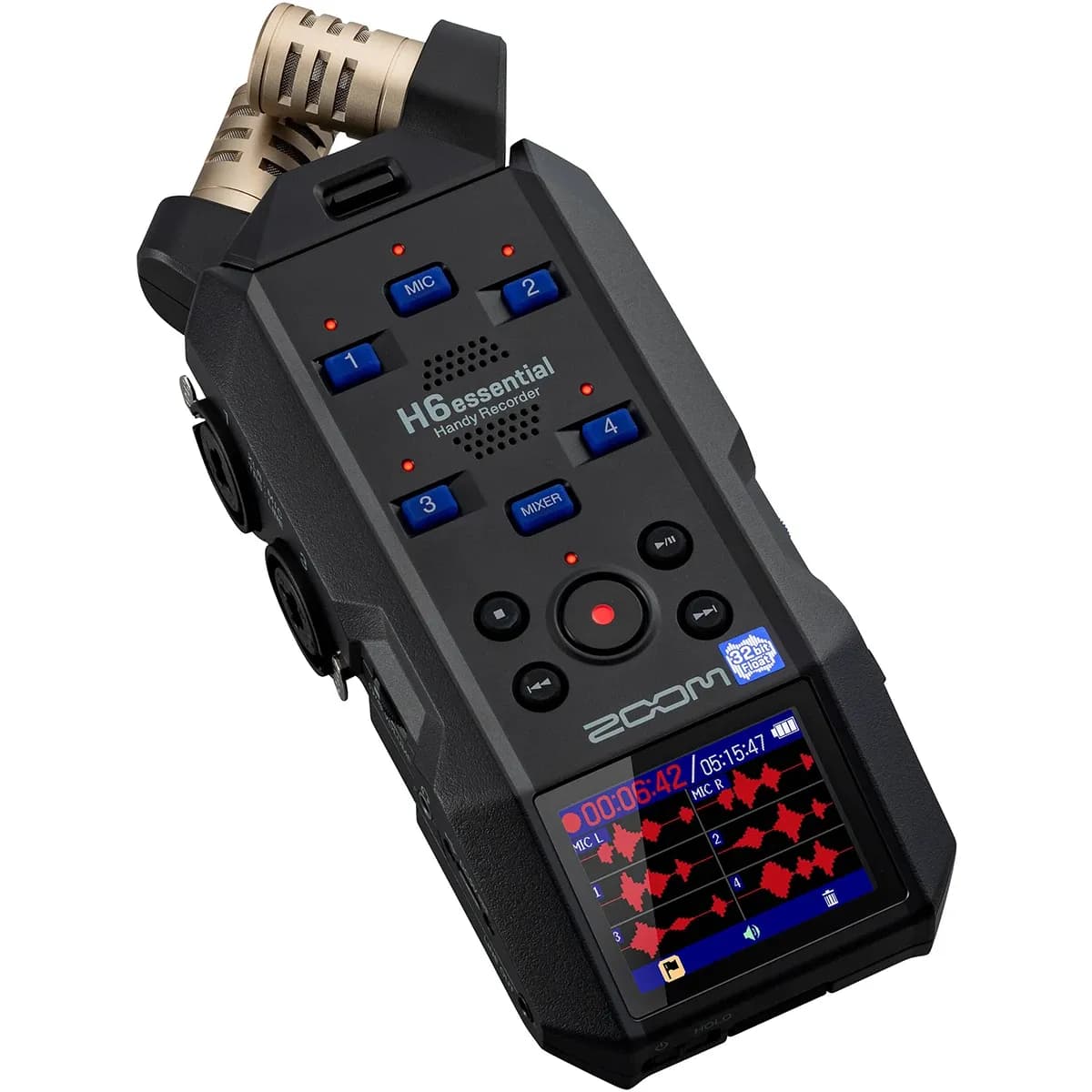 Zoom H6essential – Grabadora de Audio Portátil 32-Bit Float 6 Pistas - Miniatura 1 en LEMM DJ Store