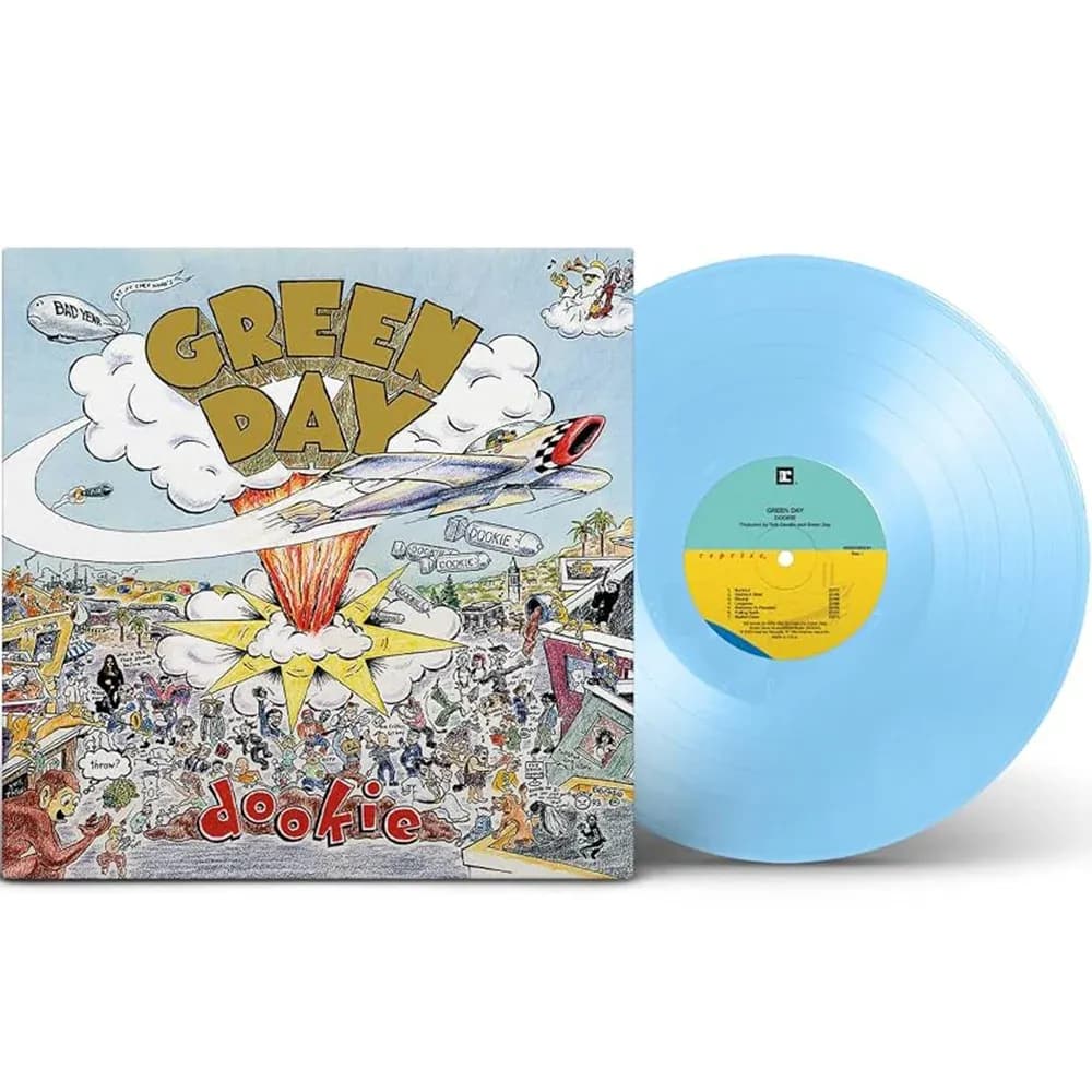 Green Day - Dookie (Vinilo LP Color Azul nuevo) - Miniatura 1 en LEMM DJ Store