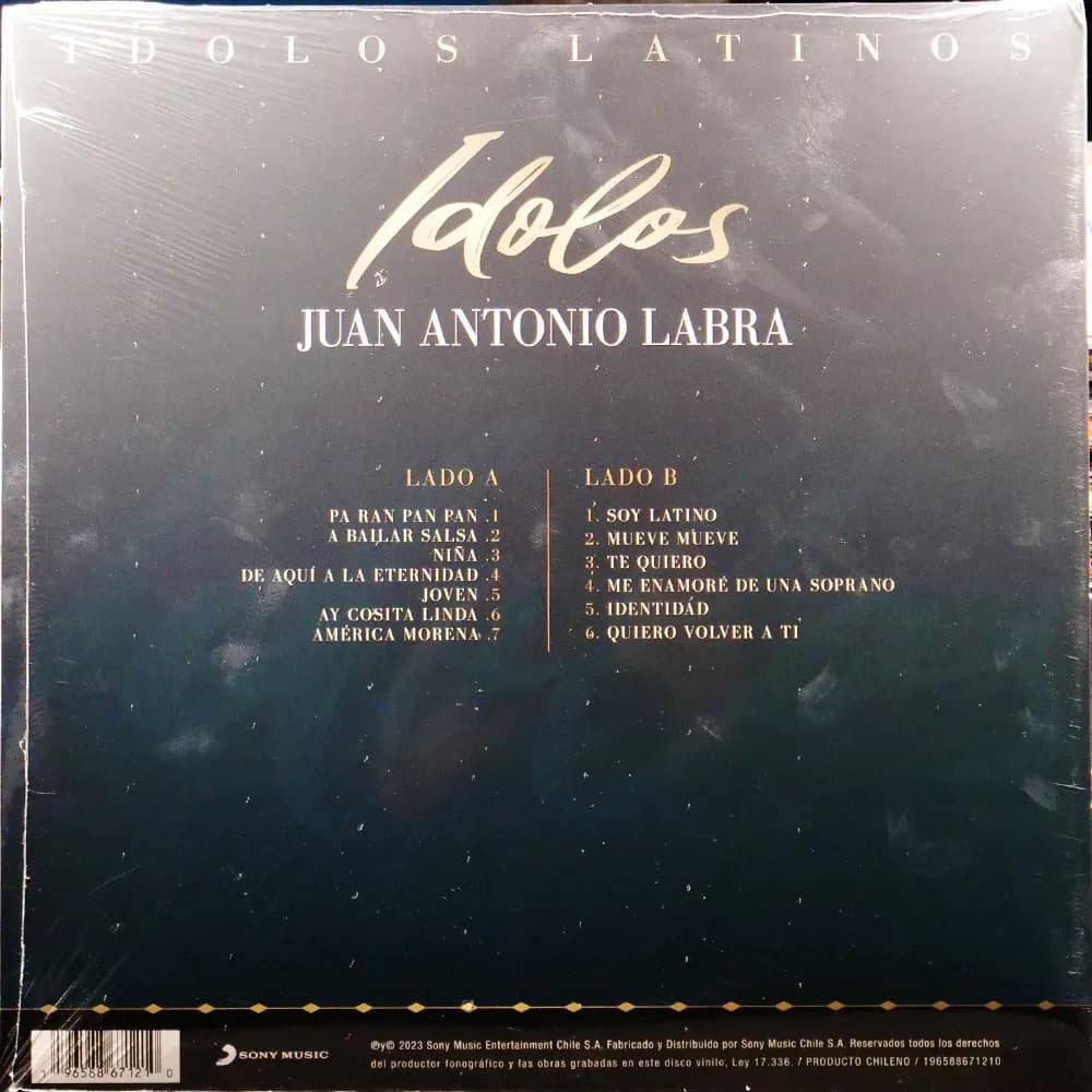Juan Antonio Labra – Ídolos (Vinilo LP nuevo) - Miniatura 2 en LEMM DJ Store