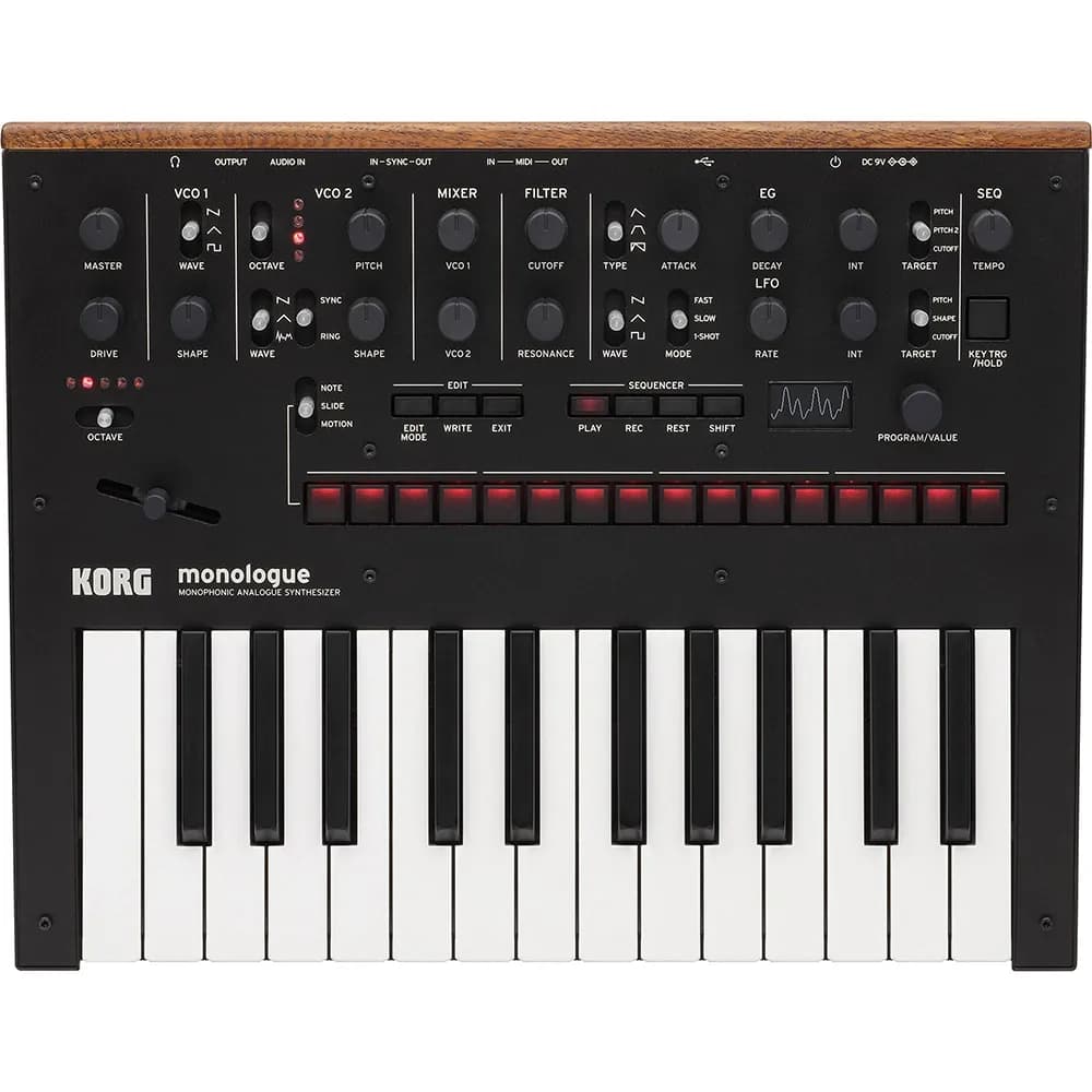 Korg Monologue – Sintetizador Analógico Monofónico 25 Teclas - Miniatura 2 en LEMM DJ Store