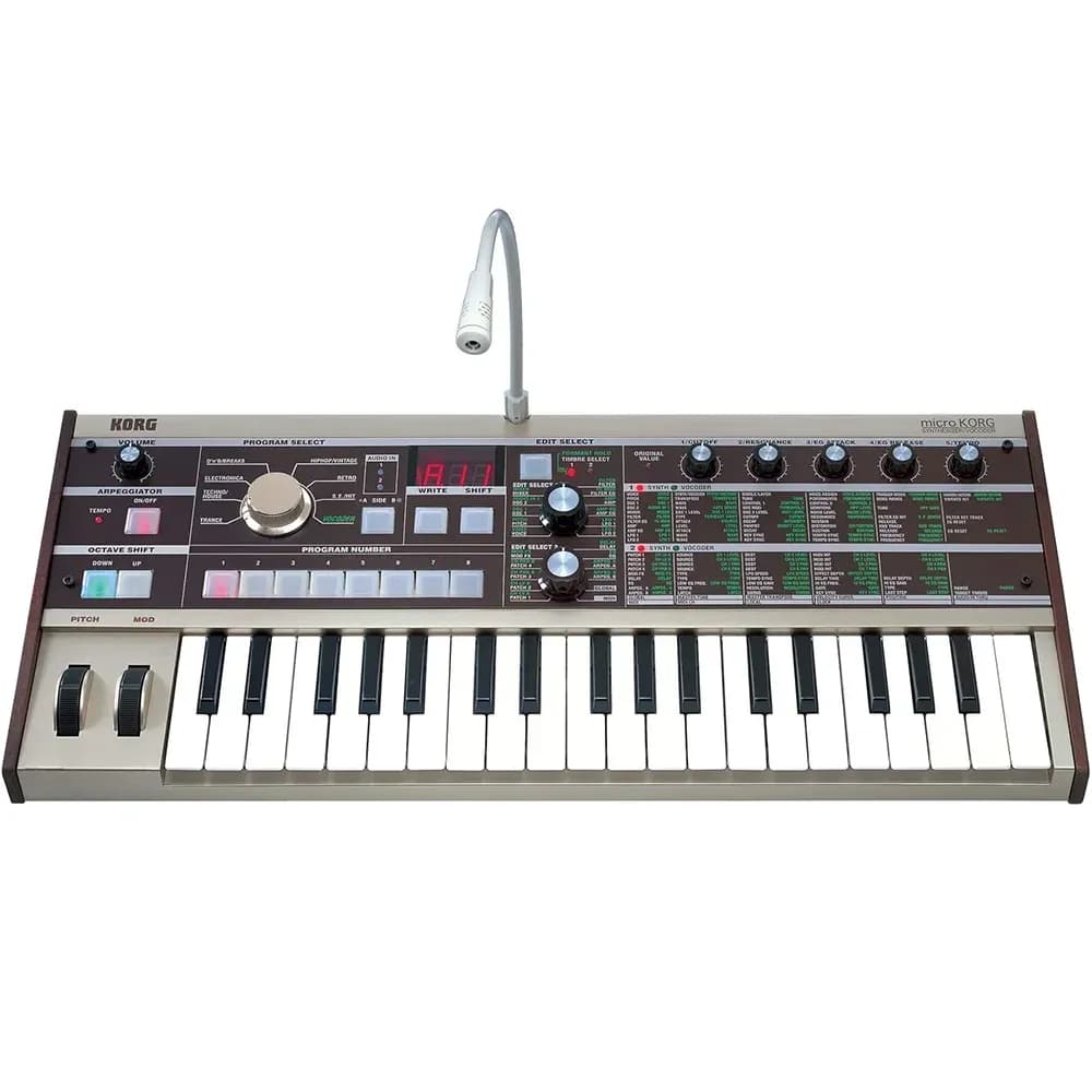 Korg microKORG – Sintetizador y Vocoder Compacto 37 Teclas - Miniatura 2 en LEMM DJ Store