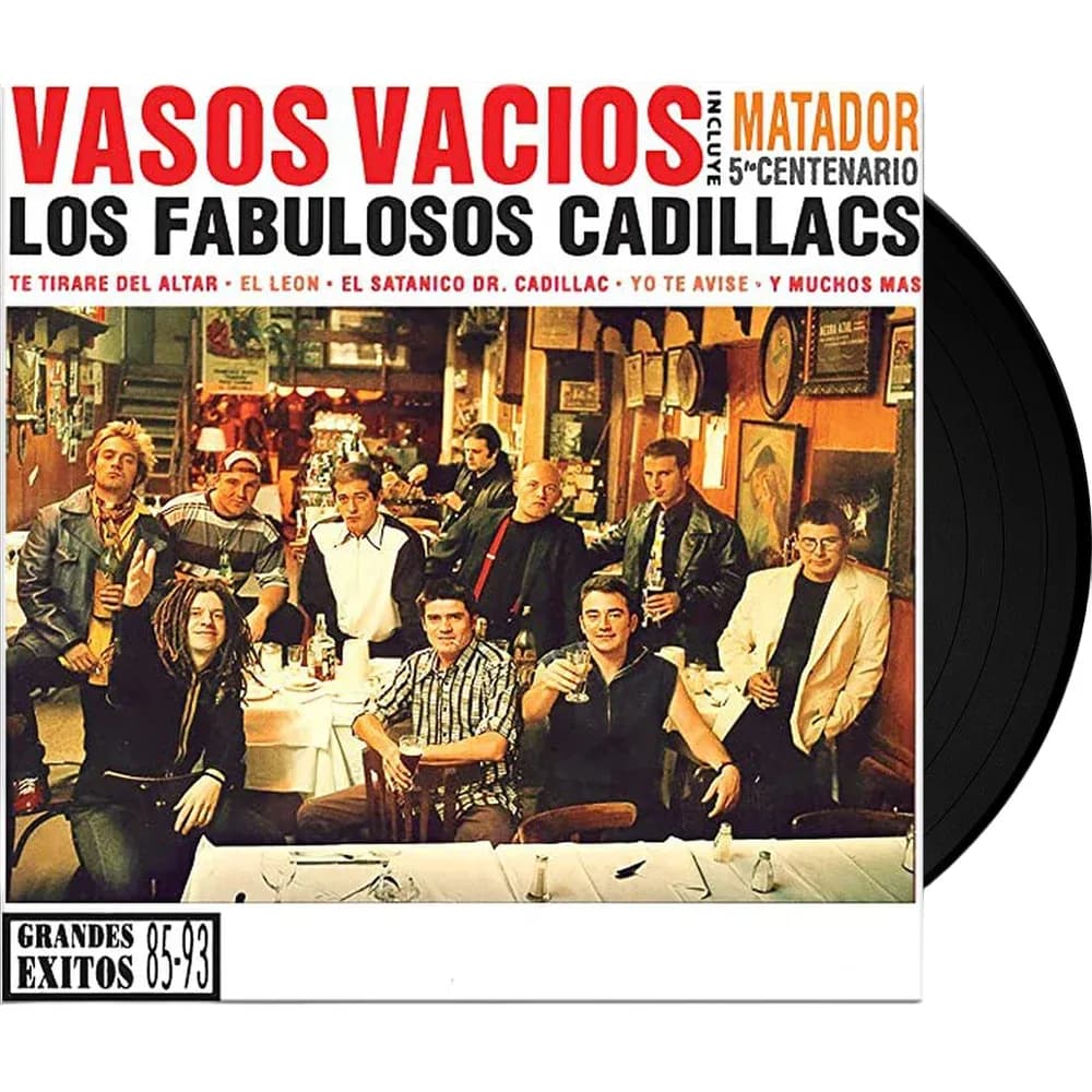 Los Fabulosos Cadillacs – Vasos Vacíos (Vinilo 2LP nuevo) - Miniatura 1 en LEMM DJ Store