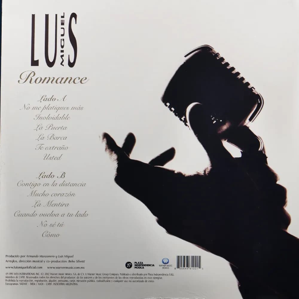 Luis Miguel - Romance (Vinilo LP nuevo) - Miniatura 2 en LEMM DJ Store