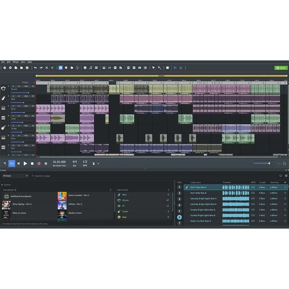 MAGIX Music Maker 2026 – Software DAW para Producción Musical en PC (Windows 10+) (Descarga Digital) - Miniatura 1 en LEMM DJ Store