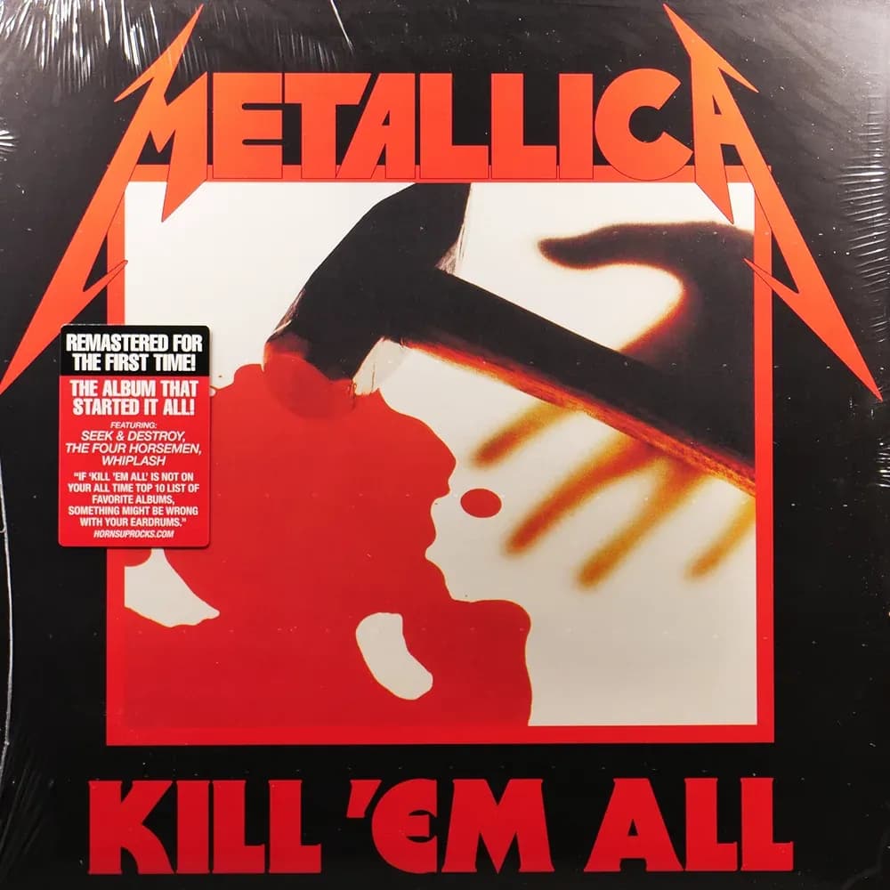 Metallica – Kill 'Em All (Vinilo LP nuevo) - Miniatura 1 en LEMM DJ Store