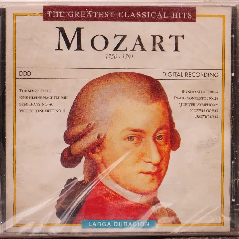 Mozart – The Greatest Classical Hits (CD Álbum nuevo) - Miniatura 1 en LEMM DJ Store