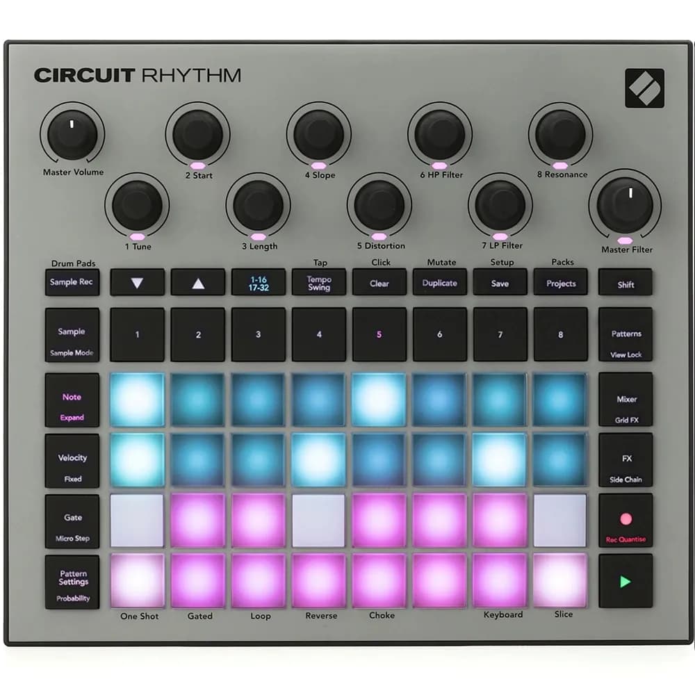 Novation Circuit Rhythm – Sampler y Groovebox Standalone con Secuenciador - Miniatura 2 en LEMM DJ Store