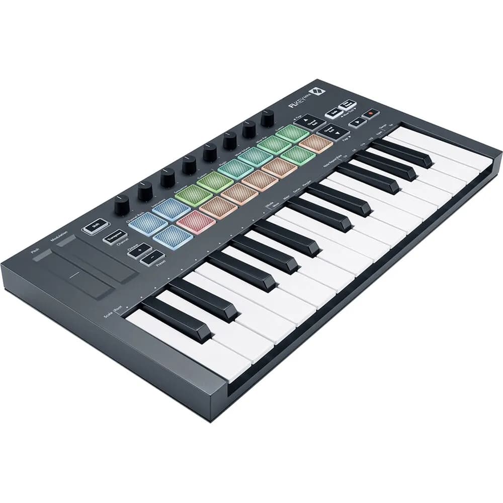 Novation FLkey Mini – Controlador MIDI 25 Teclas para FL Studio - Miniatura 1 en LEMM DJ Store