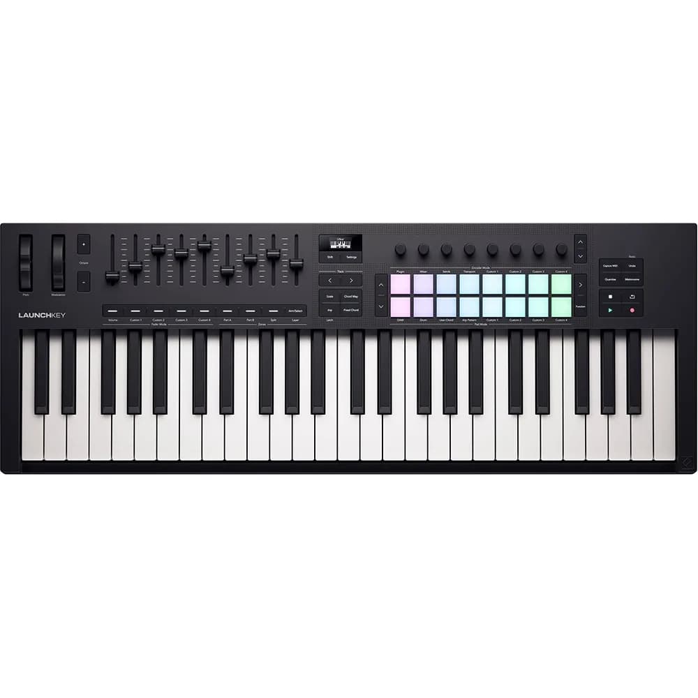 Novation Launchkey 49 MK4 – Teclado MIDI USB de 49 teclas semi-pesadas para Ableton - Miniatura 3 en LEMM DJ Store