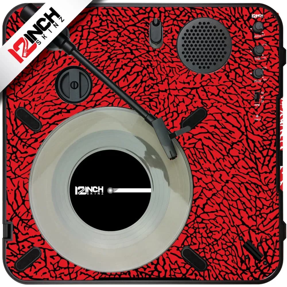 Adhesivo para Numark PT-01 Scratch Turntable Skinz - Dunk Colors (Adhesivo de gran calidad) - Miniatura 1 en LEMM DJ Store
