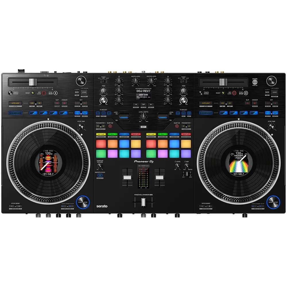 Pioneer DJ DDJ-REV7 Controlador DJ Profesional 2 Decks Serato - Miniatura 2 en LEMM DJ Store