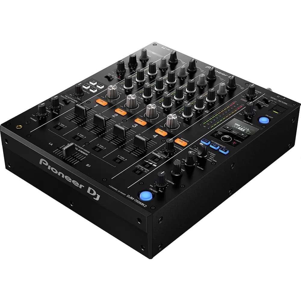 Pioneer DJ DJM-750MK2 – Mixer DJ 4 Canales con Interfaz USB - Miniatura 1 en LEMM DJ Store