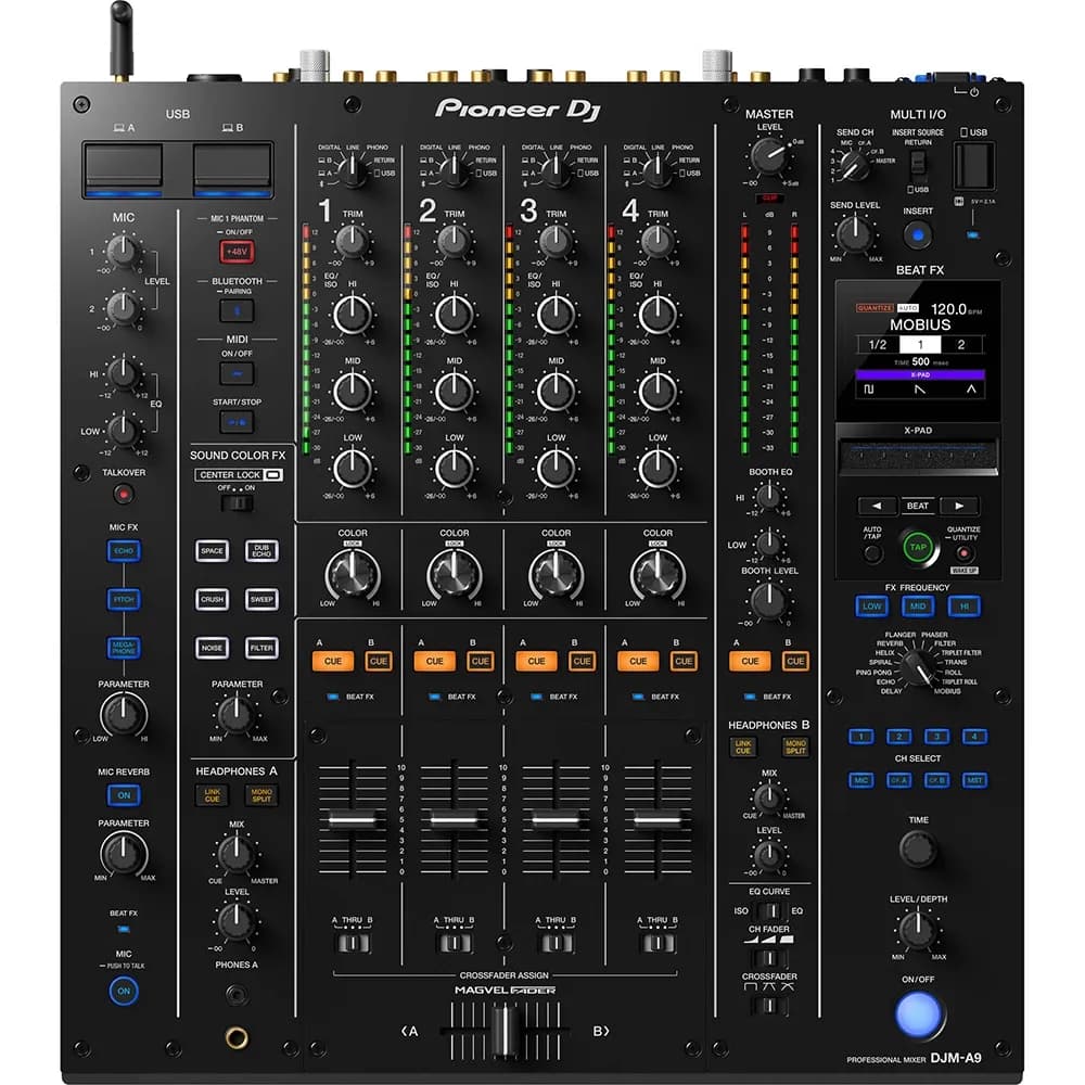 Pioneer DJ DJM-A9 – Mixer DJ Profesional 4 Canales - Miniatura 2 en LEMM DJ Store