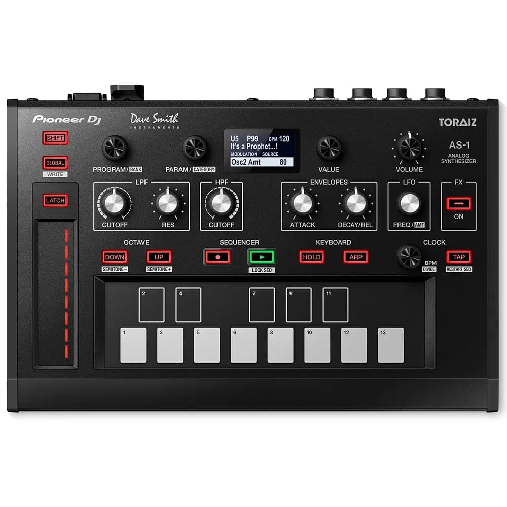 Pioneer DJ TORAIZ AS-1 Sintetizador Analógico Monofónico - Miniatura 2 en LEMM DJ Store