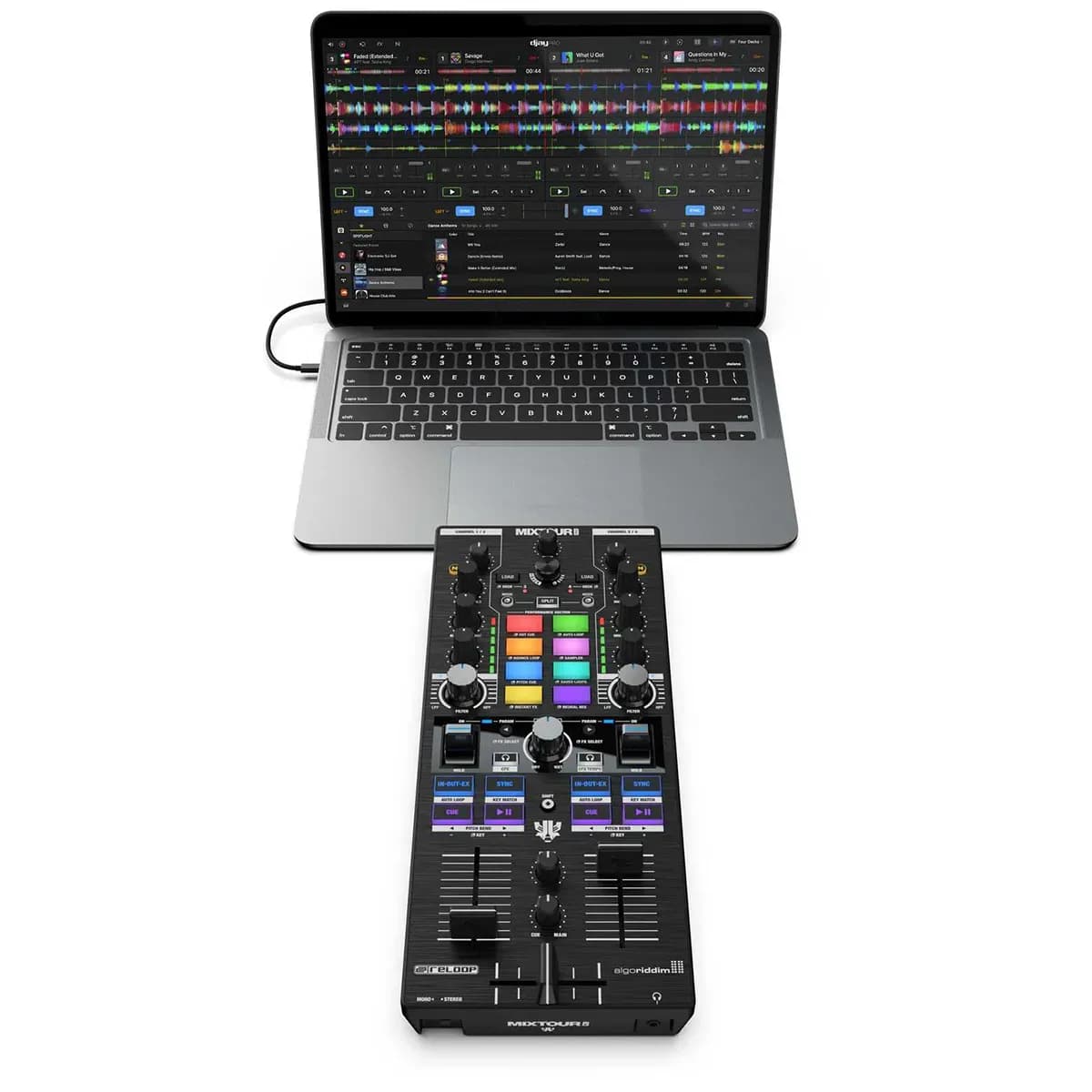 Reloop Mixtour Pro – Controladora DJ Portátil 4 Decks con Neural Mix™ - Miniatura 7 en LEMM DJ Store