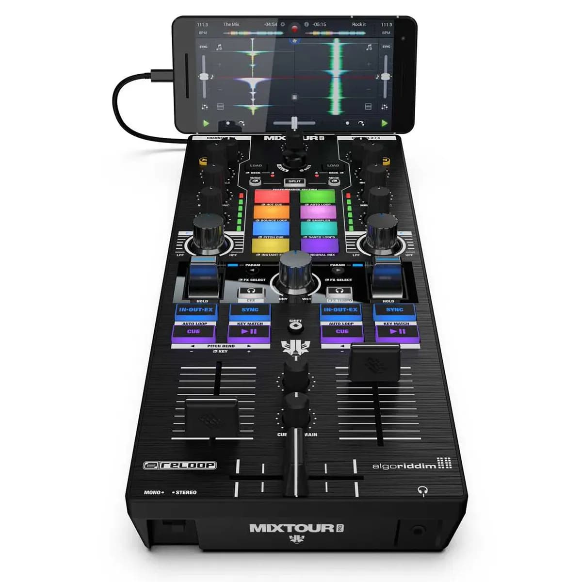 Reloop Mixtour Pro – Controladora DJ Portátil 4 Decks con Neural Mix™ - Miniatura 5 en LEMM DJ Store