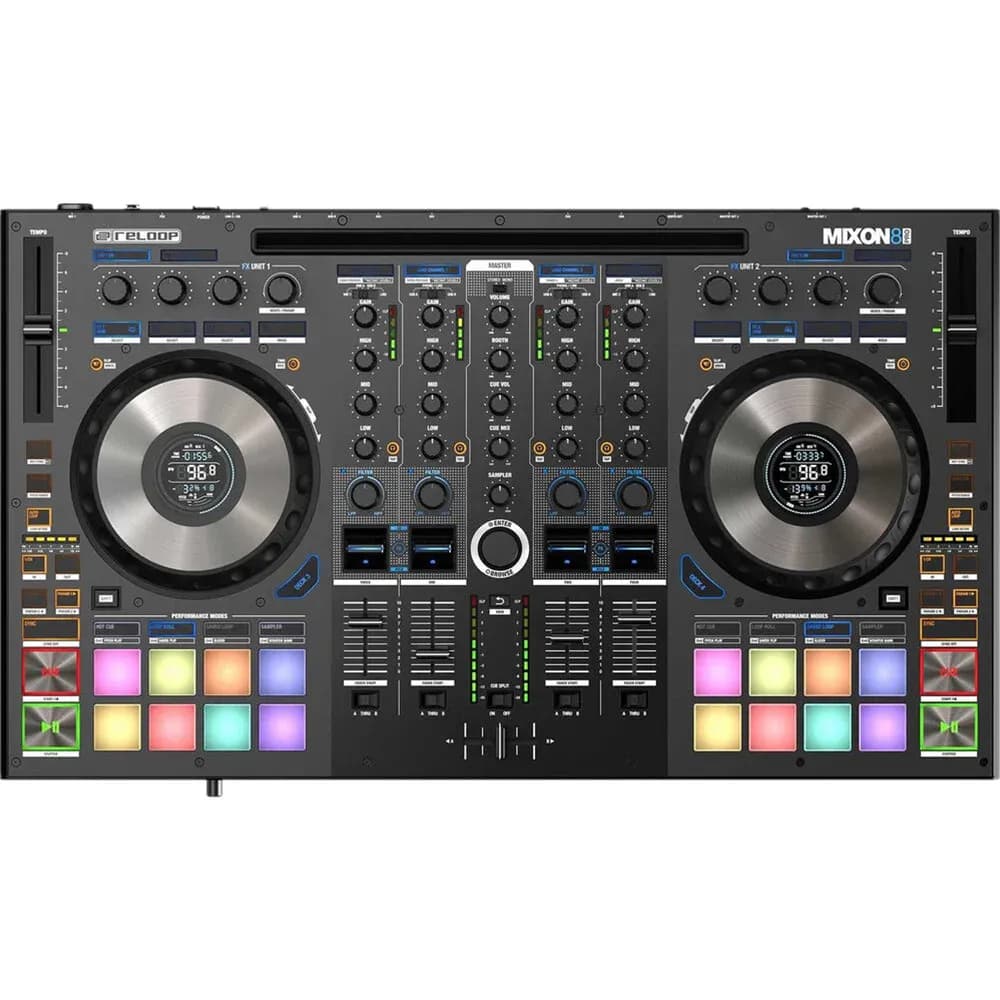 Reloop Mixon 8 Pro – Controlador DJ Híbrido 4 Canales Serato y djay - Miniatura 2 en LEMM DJ Store