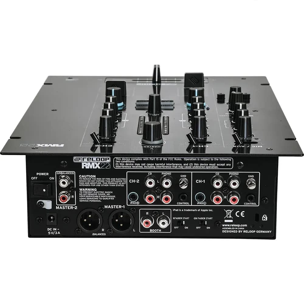 Reloop RMX-22i – Mixer DJ Digital 2+1 Canales con Efectos Sound Colour - Miniatura 3 en LEMM DJ Store