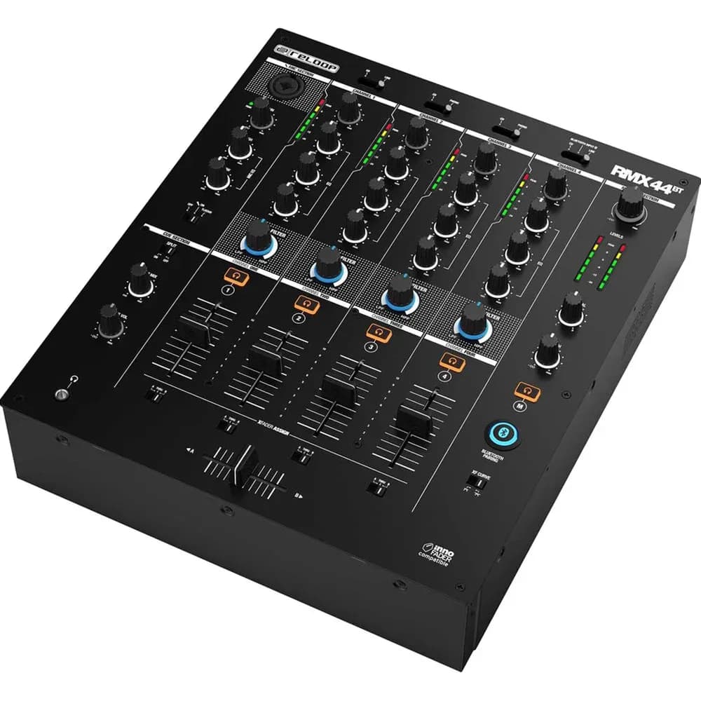 Reloop RMX-44 BT – Mixer DJ 4 Canales con Bluetooth - Miniatura 1 en LEMM DJ Store