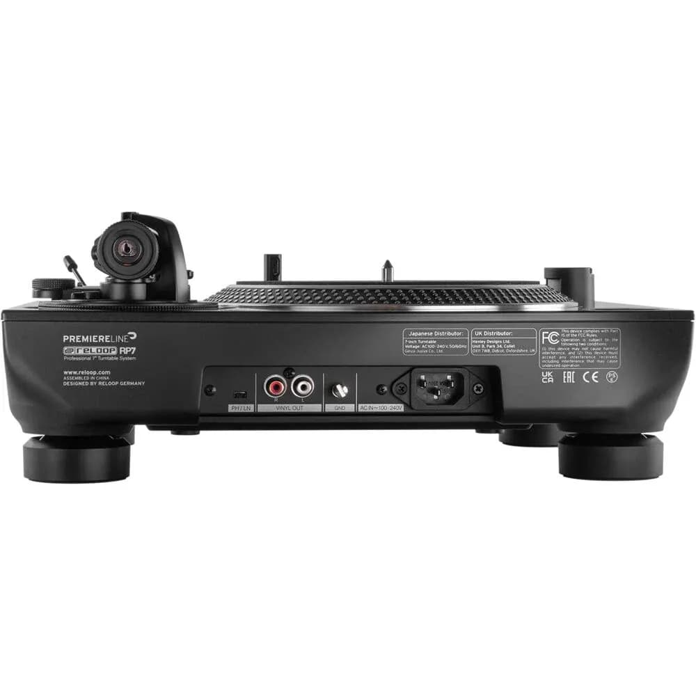 Reloop RP-7 – Tornamesa DJ para Vinilos 7 Pulgadas - Miniatura 3 en LEMM DJ Store