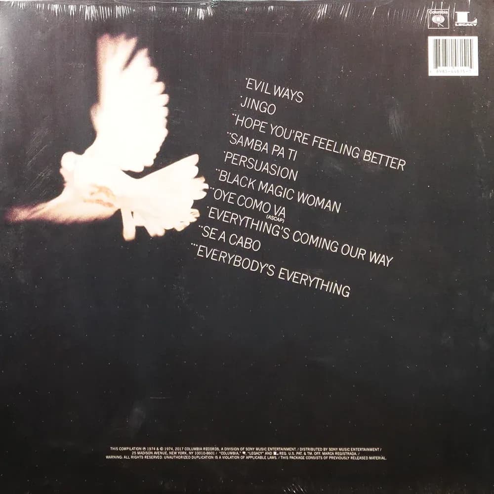 Santana - Greatest Hits (Vinilo LP nuevo) - Miniatura 2 en LEMM DJ Store